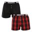 2PACK pánské trenky Nedeto vícebarevné (2NTC005) - Velikost: 3XL