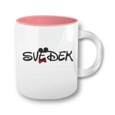 Svatební hrneček - MOUSE - Svědek - motýlek