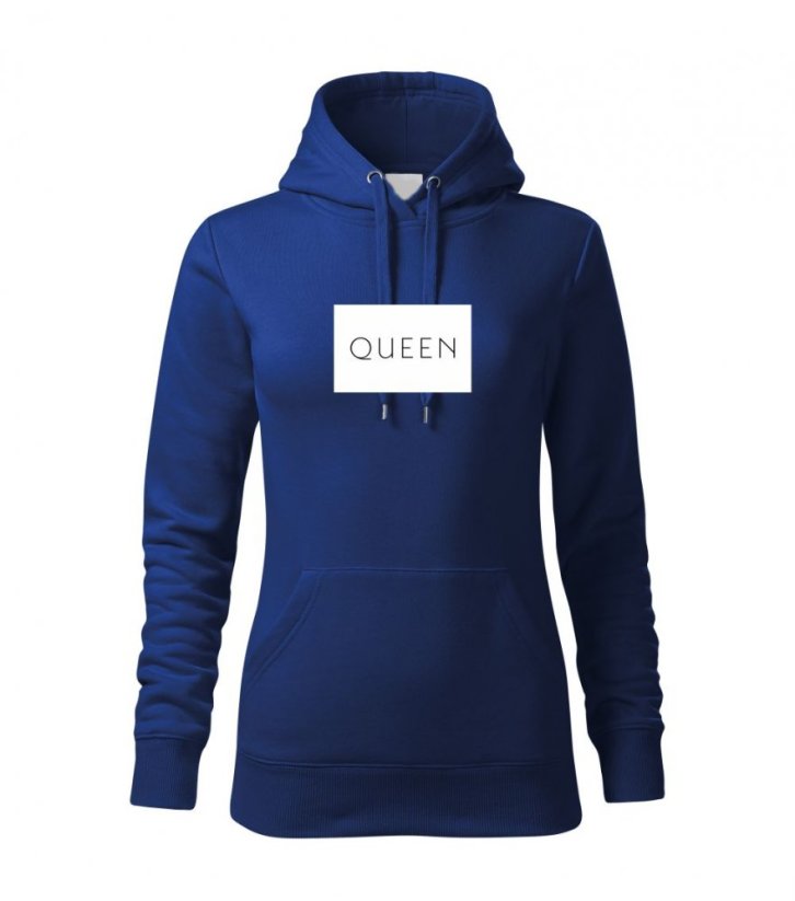 Dámská mikina - Queen - Barva: Kralovská modrá