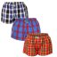 3PACK dámské trenky Styx klasická guma vícebarevné (3K10469)