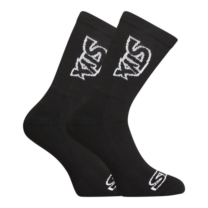 10PACK ponožky Styx vysoké černé (10HV960)