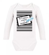 Dětské body s dlouhým rukávem - Po 9 měsících konečně na svobodě - Chlapeček
