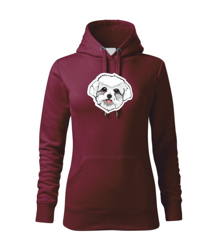 Dámská mikina - Maltézský psík