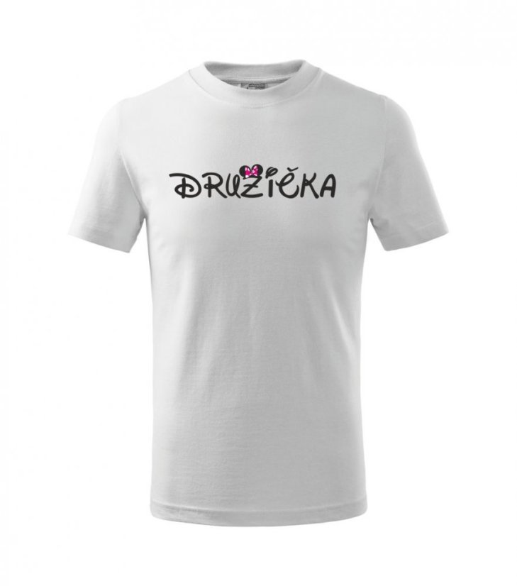 svatební tričko - mouse - družička - Povidlo