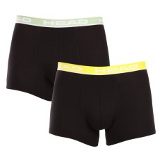 2PACK pánské boxerky HEAD černé (701202741 023)