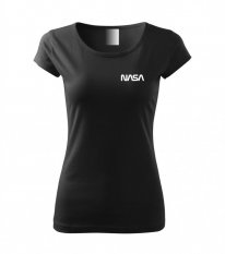 Dámské tričko - NASA - Black and White