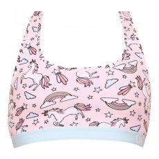 Veselá dámská podprsenka Dedoles Duhový jednorožec (GMWB204)