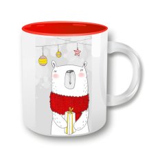 Vianočný hrnček - Medveď