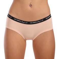 3PACK dámské kalhotky Lee Cooper béžové (PO41046)