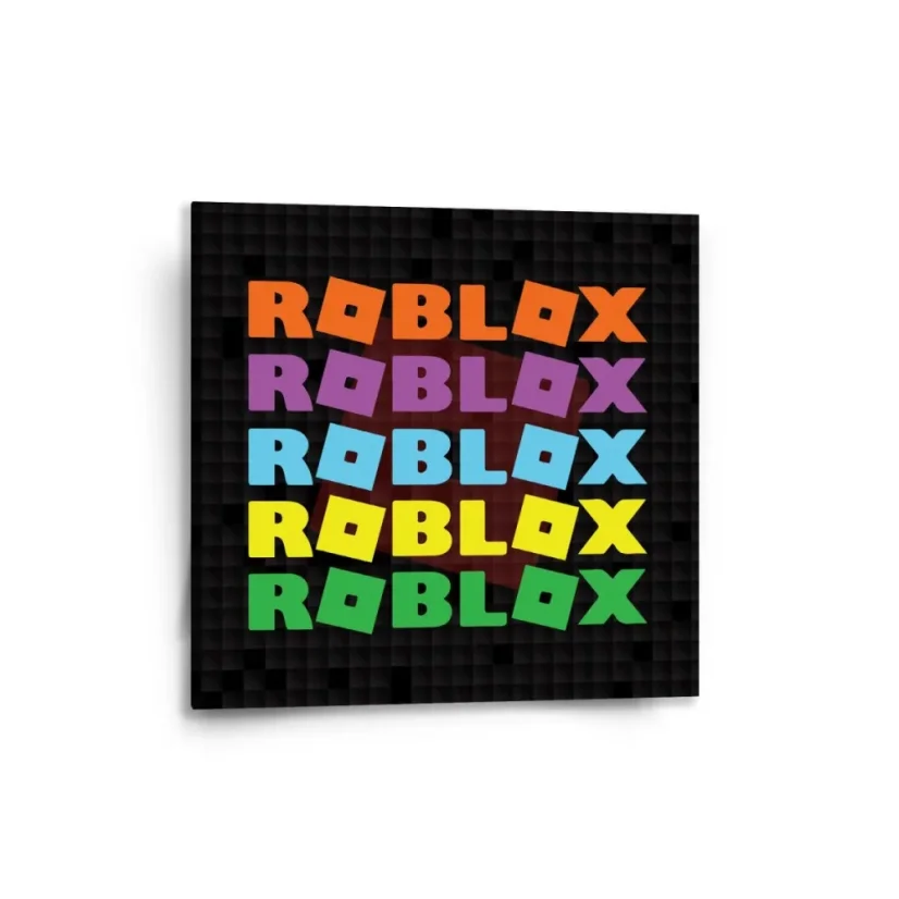 Obraz ROBLOX Barevný text