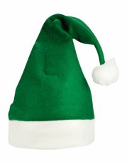 Vánoční čepička - zelená
