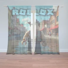 Záclony ROBLOX Město: 2ks 150x250cm