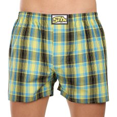 3PACK pánské trenky Styx klasická guma vícebarevné (3A102124)