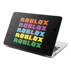 Samolepka na notebook ROBLOX Barevný text