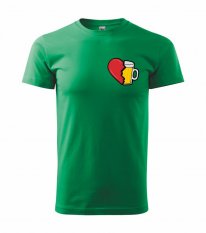 Pánske tričko - Pivné srdce