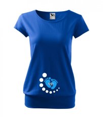 těhotenské tricko - načítání - chlapeček - povidlo těhotenské tricko - načítání - chlapeček - povidlo