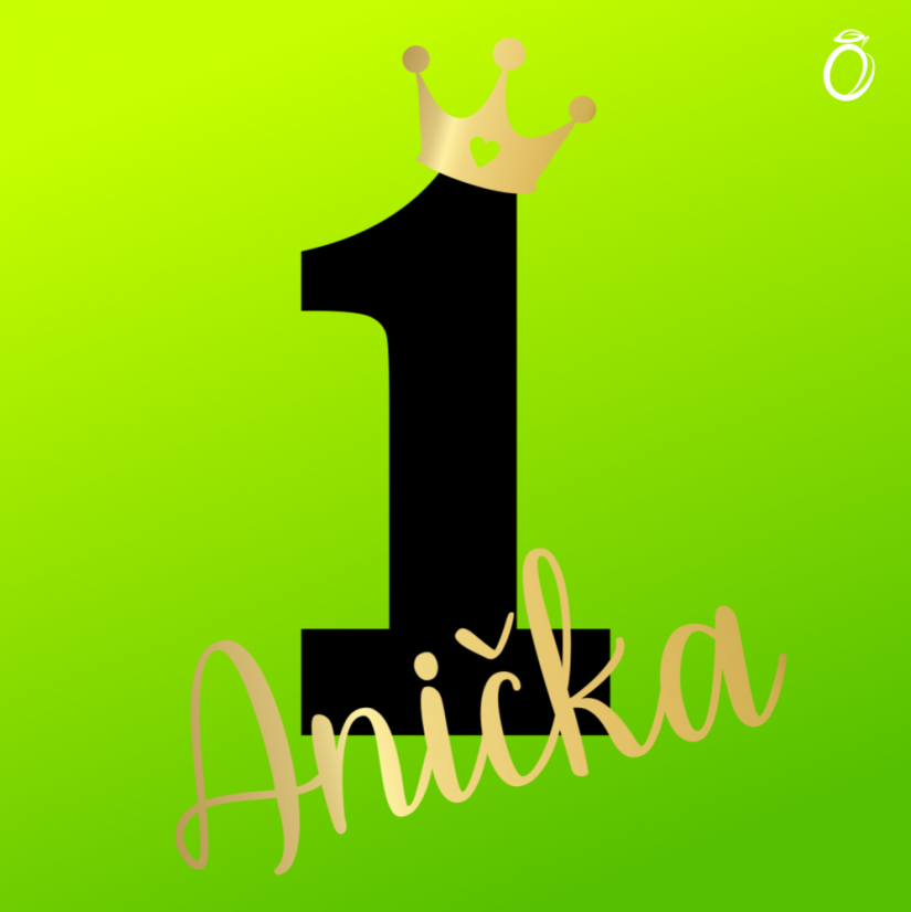 Dětské body - Korunka - holčička