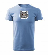 Pánské tričko - Kočka britská modrá