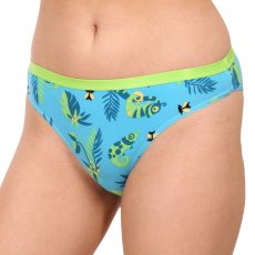 Veselé dámské kalhotky Dedoles Chameleon a hmyz (D-W-UN-BB-C-C-1312)