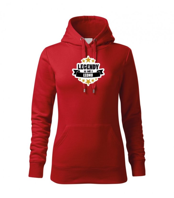 Dámská mikina - Legendy se rodí v lednu