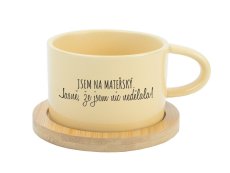 Hrnek makronka - Jsem na mateřský. Jasně, že jsem nic nedělala!