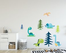 Dětské samolepky na zeď - Dinosauři