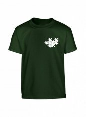 Nadměrná velikost - Párová trička - Srdíčkové puzzlíky