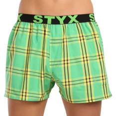 5PACK pánské trenky Styx sportovní guma vícebarevné (5B0888001)