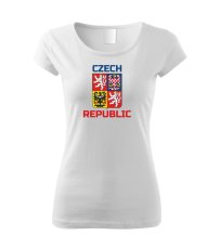 Dámské tričko - CZECH REPUBLIC