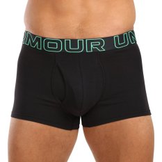 3PACK pánské boxerky Under Armour černé (1383891 002)