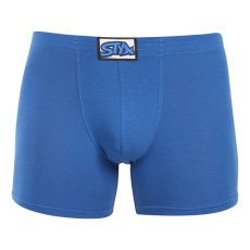 Pánské boxerky Styx long klasická guma modré (F1167)