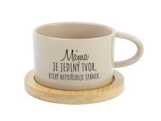 Hrnek makronka - Máma je jediný tvor, který nepotřebuje spánek
