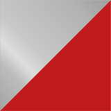Stříbrná/Červená
