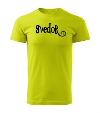 Svadobné tričko - Silueta - Svedok