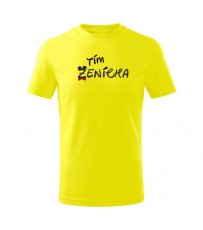 Svadobné detské tričko - Motýlik - Tím ženícha