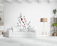 Samolepka na zeď - Berušky