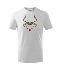 dětské tričko s vánočním motivem - sobice - Povidlo