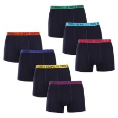 7PACK pánské boxerky Lee Cooper tmavě modré (PO41016)