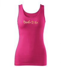 Dámske tielko - Bride to be - prstienok