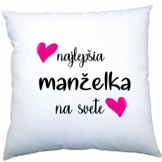 Vankúšik - Najlepšia manželka na svete