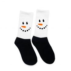 Vánoční ponožky - Sněhulák