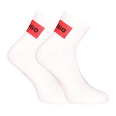 3PACK ponožky HUGO bílé (50541597 100)