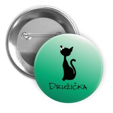 Svatební placka - KOČKA - Družička