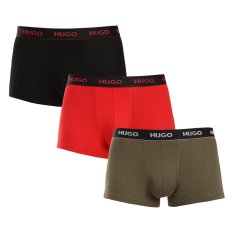 3PACK pánské boxerky HUGO vícebarevné (50517878 985)