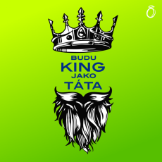 Dětské body - Budu king jako táta