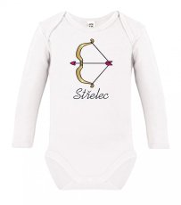 Dětské body s dlouhým rukávem - Střelec - 23.11. - 21.12.