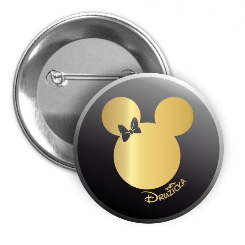 Svatební placka - MOUSE 2 - Družička