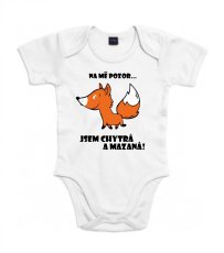 Dětské body - Na mě pozor - jsem chytrá a mazaná!