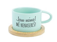 Hrnek makronka - Jsem máma! Mě nenasereš!
