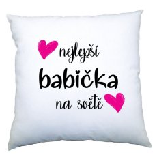 Polštářek - Nejlepší babička na světě